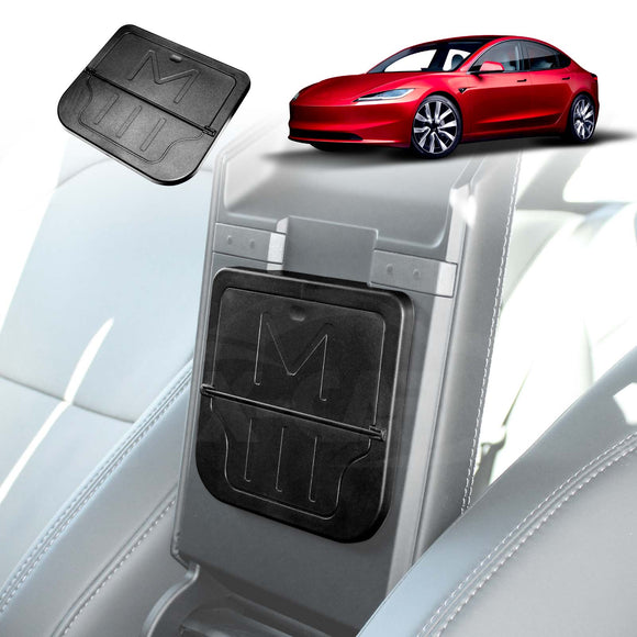 Centre Console Organizer Tray for Tesla Model 3 Highland 2023-Onwards Armrest Storage Box Cup Holder