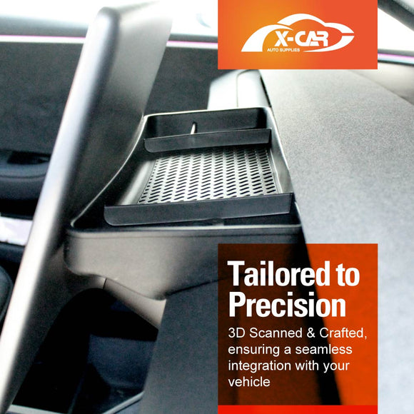 Center Screen Console Dash Tray for Tesla Model 3 Highland 2023-Onwards Organizer Hidden Storage