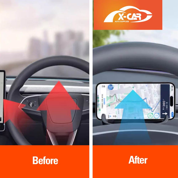Tesla Model 3 Highland Silicone Phone Holder Steering Wheel Mobile Mount 2023-Onwards
