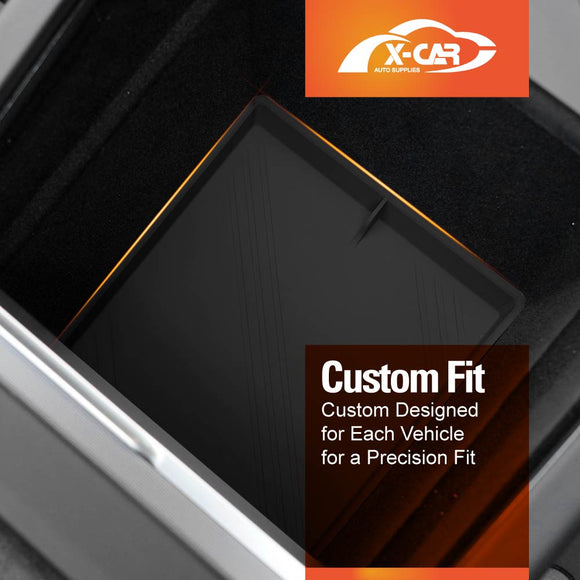 Soft Silicone Organizer Pad Set for Tesla Model 3 Highland 2023-Onwards Center Console Armrest Storage Cup Holder Coaster