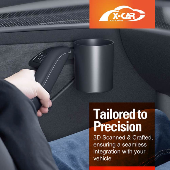 Interior Door Mount Car Cup Holder Rack for Tesla Model 3 Highland 2023-Onwards Set of 2