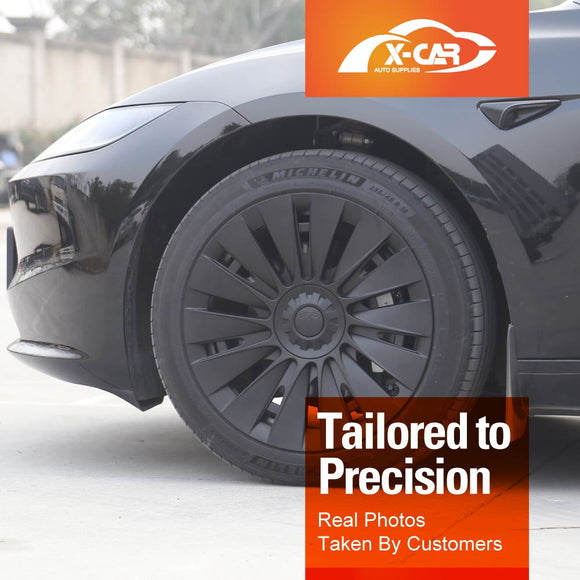 Tesla Model 3 Highland 18'' Wheel Protector Cover Hub Caps 2023-Onwards