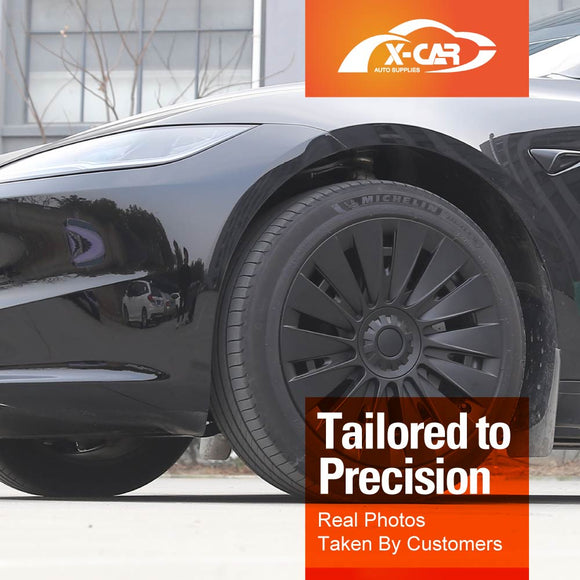 Tesla Model 3 Highland 18'' Wheel Protector Cover Hub Caps 2023-Onwards