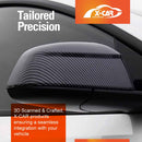 Rear View Mirror Trim Cover for Tesla Model Y L 6-Seat 2026-Onwards Exterior Accessories Side Mirror Cap Carbon Fiber Style-5