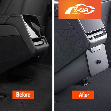 Rear Bin with Magnetic Lid for Tesla Model Y L 6-Seat 2026-Onwards Organizer Accessories - 0