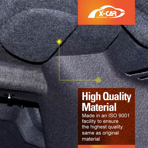 Rear Trunk Soundproof Cotton Mat Cover for Tesla Model 3 Highland 2023-Onwards