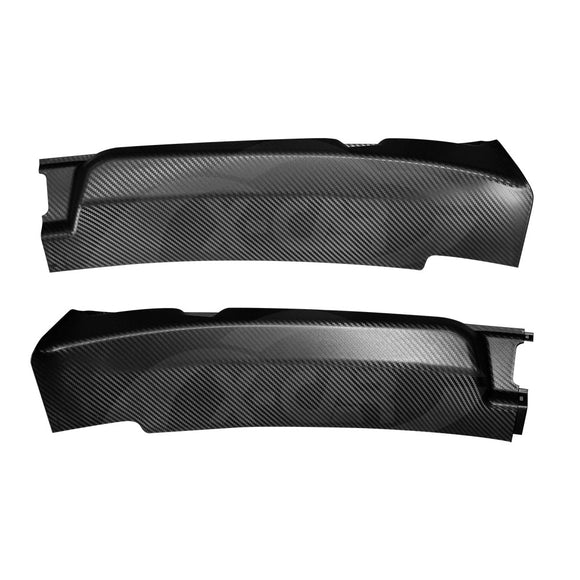 Rear Bumper Guard Trunk Protector Cover for Tesla Model 3 Highland 2023-Onwards Carbon Fiber Style Protection Accessories