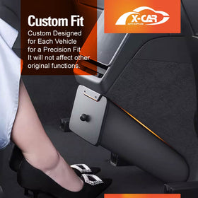 Rear Bin with Magnetic Lid for Tesla Model 3 Highland 2023-Onwards Trash Can Car Organizer - 0