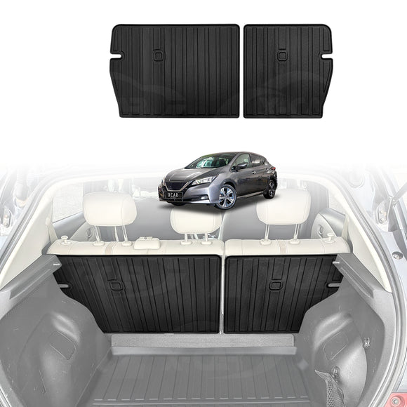 Boot Liner/Back Seat Protector for Nissan LEAF ZE1 Series 2017-2025 Cargo Trunk Mat Luggage Tray