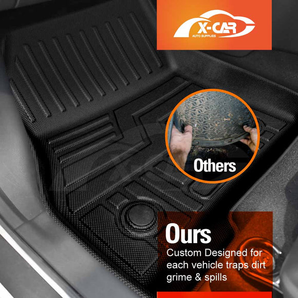 3D Floor Mats for Nissan LEAF ZE1 Series 2017-2025 Car Liners