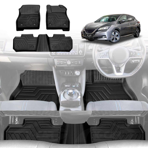 3D Floor Mats for Nissan LEAF ZE1 Series 2017-2025 Car Liners