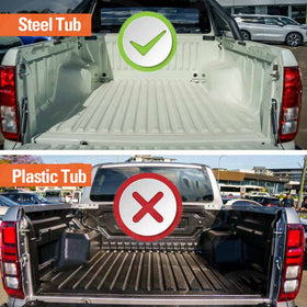 Tub Liner for Nissan Navara D27 2026-Onwards With Steel Tub Mat Car Accessories - 0