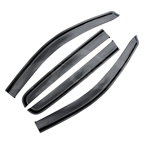 Weathershields for Nissan Navara D23 NP300 2015-2025 Car Weather Shields Wind Deflectors Sun Visors