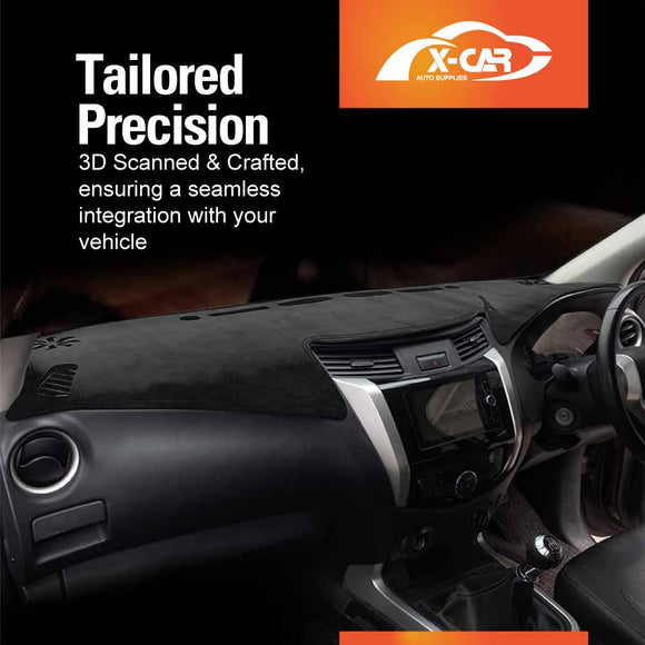 Dash Mat for Nissan Navara NP300 D23 2015-2025 Non-Slip Dashboard Pad Cover