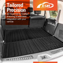 X-CAR boot liner for Nissan Patrol Y62 installed in the cargo area.