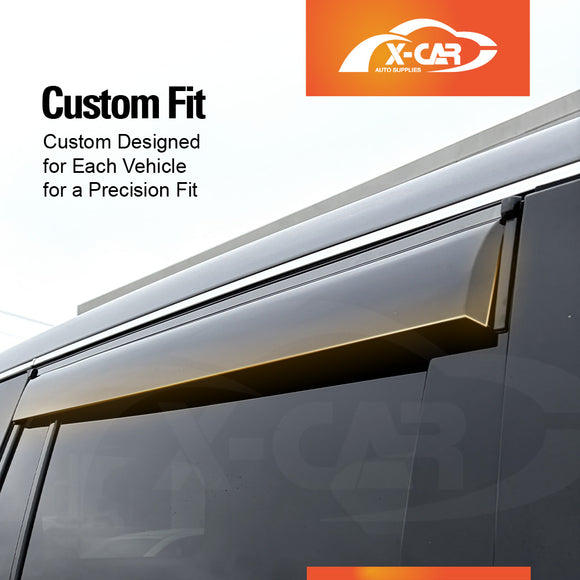Weathershields for Nissan Patrol 2012-Onwards Y62 Series Car Weather Shields