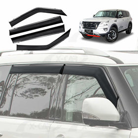 Weathershields for Nissan Patrol 2012-Onwards Y62 Series Car Weather Shields