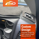 Dash Mat for Nissan QASHQAI J12 Series 2022-Onwards With HUD Non-Slip Microfiber Pad Cover-4