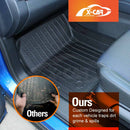 3D Floor Mats for Nissan QASHQAI J12 Series 2022-Onwards All-Weather Car Liners-7