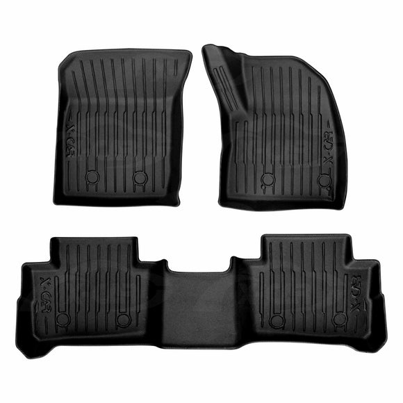 3D Floor Mats for Nissan QASHQAI J12 Series 2022-Onwards All-Weather Car Liners