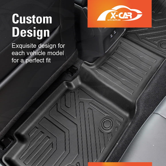 3D Floor Mats for Nissan X-trail T33 e-POWER 2022-Onwards All-Weather Liners