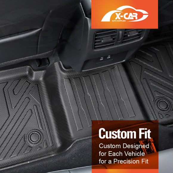 3D Floor Mats for Nissan X-trail T33 e-POWER 2022-Onwards All-Weather Liners