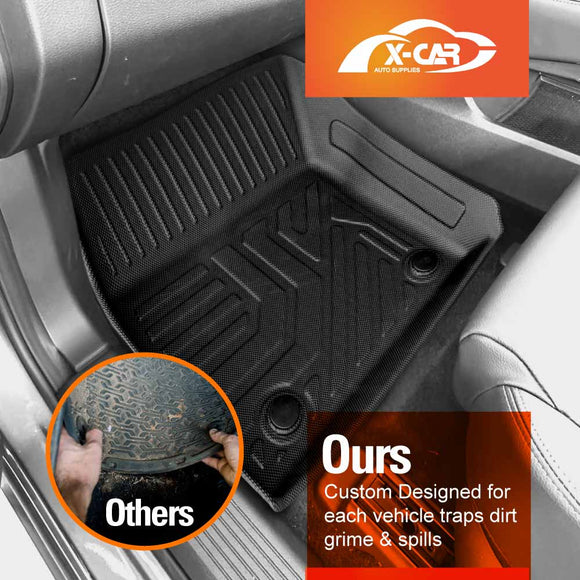 3D Floor Mats for Nissan X-trail T33 2022-Onwards All-Weather Car Liners