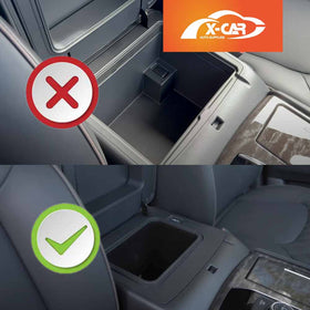 Armrest Organizer Tray for Nissan Patrol 2012-Onwards Y62 Series Centre Console Storage Box Accessories - 0