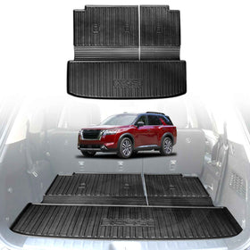 Boot Liners for Nissan Pathfinder R53 2022-Onwards Trunk Cargo Mat Luggage Tray