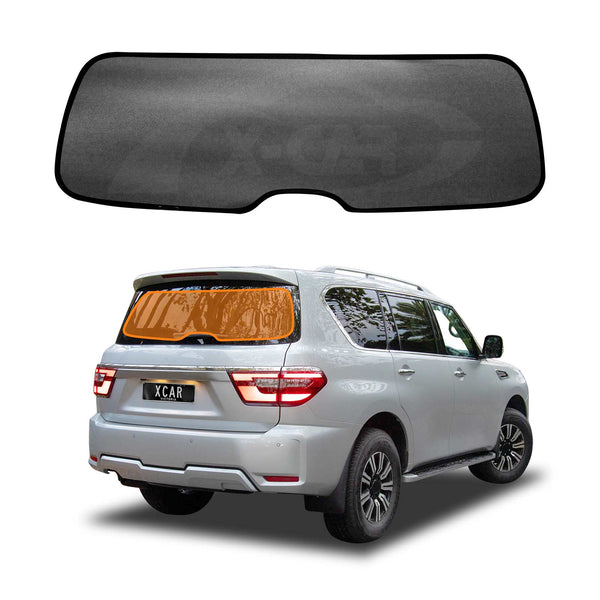 Window Sun Shade for Nissan Patrol 2012-2024 Y62 Series Rear Windscreen Magnetic Blind Mesh