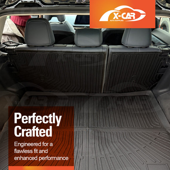 Boot Liner/ Back Seat Protector for Nissan Ariya 2023-Onwards All Weather Heavy Duty Cargo Trunk Mat Luggage Tray
