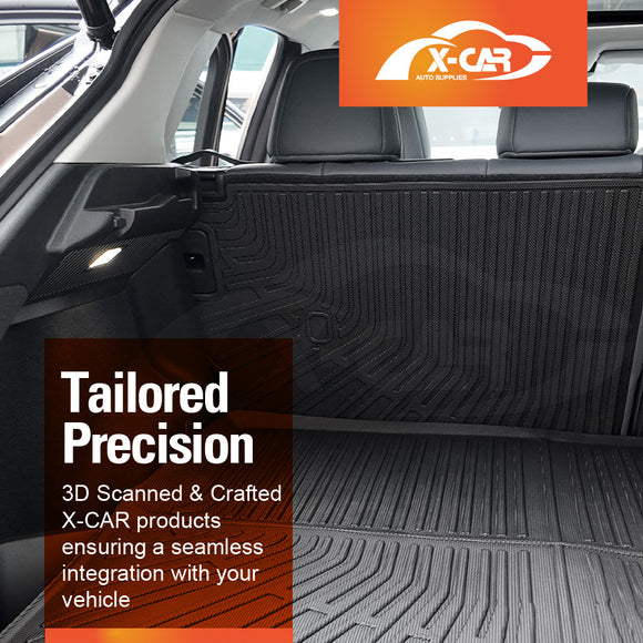 Boot Liner/ Back Seat Protector for Nissan Ariya 2023-Onwards All Weather Heavy Duty Cargo Trunk Mat Luggage Tray