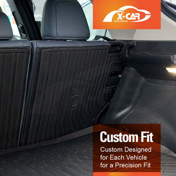 Boot Liner/ Back Seat Protector for Nissan Ariya 2023-Onwards All Weather Heavy Duty Cargo Trunk Mat Luggage Tray