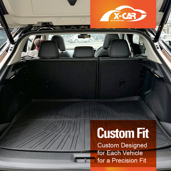 Boot Liner/ Back Seat Protector for Nissan Ariya 2023-Onwards All Weather Heavy Duty Cargo Trunk Mat Luggage Tray