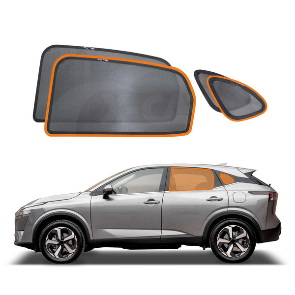 Magnetic Window Sun Shades for Nissan QASHQAI 2022-2024 J12 Series