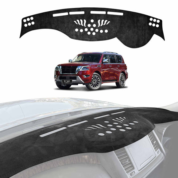 Dash Mat for Nissan Patrol 2012-2024 Y62 Series Non-Slip Dashboard Pad Cover