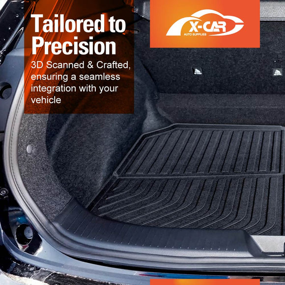 Boot Liner/Back Seat Protector for Nissan QASHQAI J12 Series 2022-Onwards All-Weather Cargo