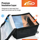 2-in-1 Car Seat Organizer & Cushion for Universal Vehicle 38LStorage Insulated Travel Bag Interior Accessories-7