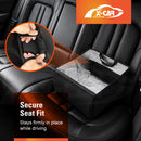 2-in-1 Car Seat Organizer & Cushion for Universal Vehicle 38LStorage Insulated Travel Bag Interior Accessories-4