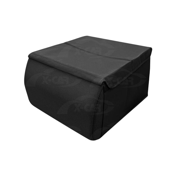 2-in-1 Car Seat Organizer & Cushion for Universal Vehicle 38LStorage Insulated Travel Bag Interior Accessories