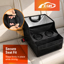 2-in-1 Car Seat Organiser & Cushion for Universal Vehicle Storage Insulated Travel Bag Interior Accessories-10