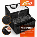 Back Seat Cooler Storage Box with Dual Cup Holders Foldable Insulated Rear Armrest Organiser-8