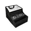Back Seat Cooler Storage Box with Dual Cup Holders Foldable Insulated Rear Armrest Organiser-10