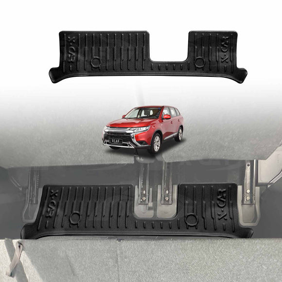 3D Floor Mats for Mitsubishi Outlander 2012-2021 All-Weather Car Liners
