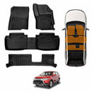 3D Floor Mats for Mitsubishi Outlander 2012-2021 All-Weather Car Liners-1