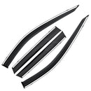 WeatherShields for Nissan X-trail Xtrail T33 2022-Onwards Car Weather Shields Visors Stainless-11