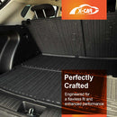 Boot Liner / Back Seat Protectors for Hyundai Kona 2023-Onwards Trunk Cargo Mat Luggage Tray-3