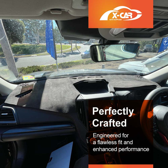 Dash Mat for Subaru Forester 5th Gen 2018-2025 Non-Slip Microfiber Pad Cover