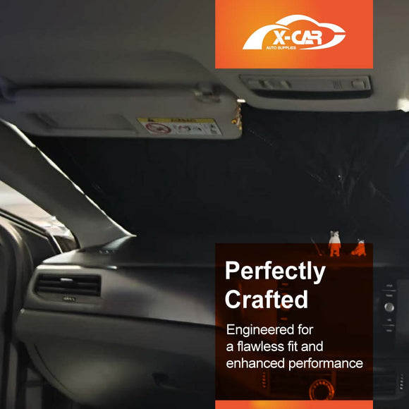 WindScreen Sun Shade for Volkswagen Polo MK6 Hatch 2018-Onwards Sun Visor Protector