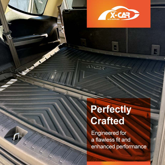 Boot Liner/ Back Seat Protector for LDV D90 2025-Onwards Cargo Trunk Mat Luggage Tray